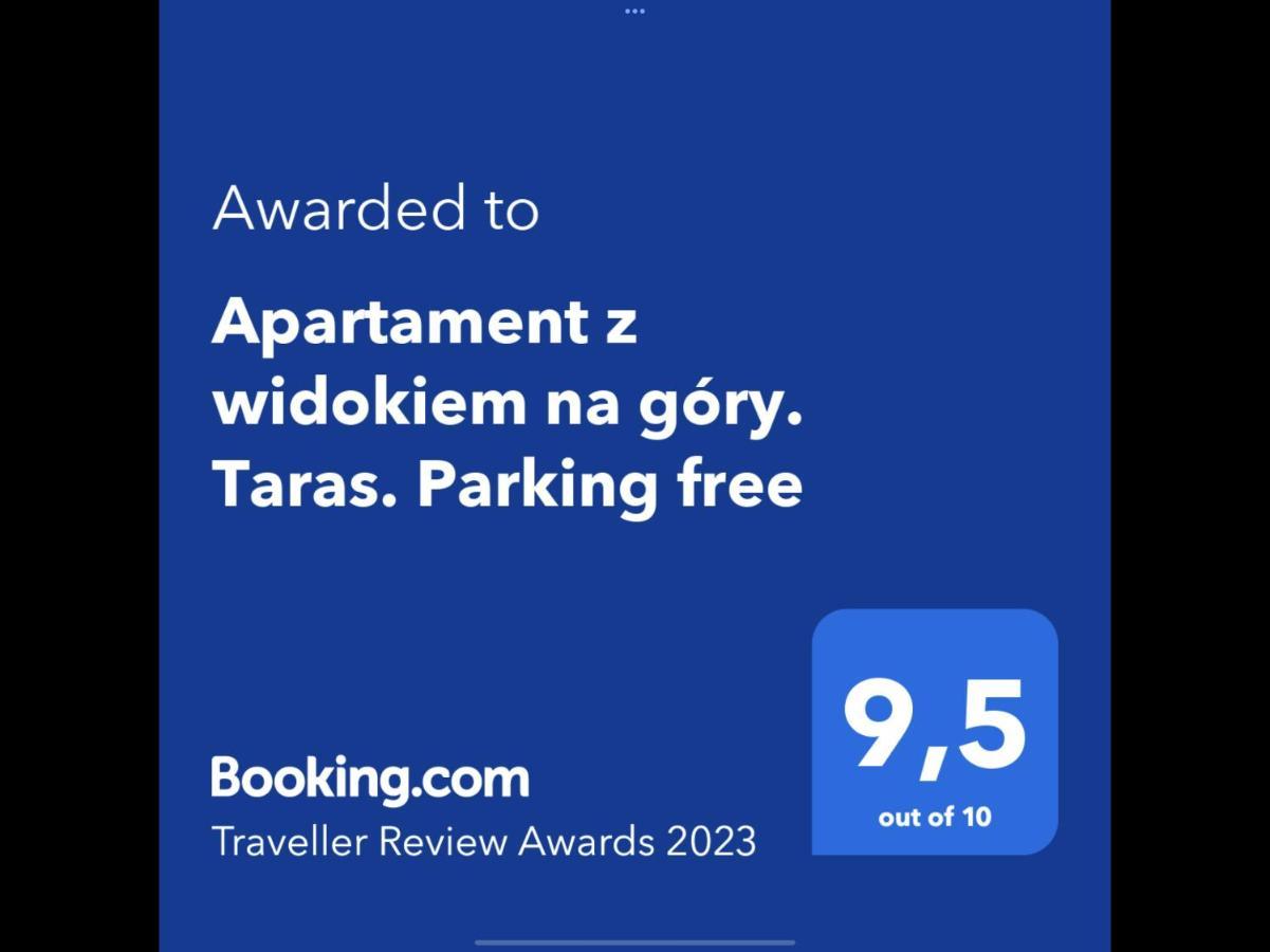 Apartament z widokiem na góry. Taras. Parking free Zakopane Exterior foto